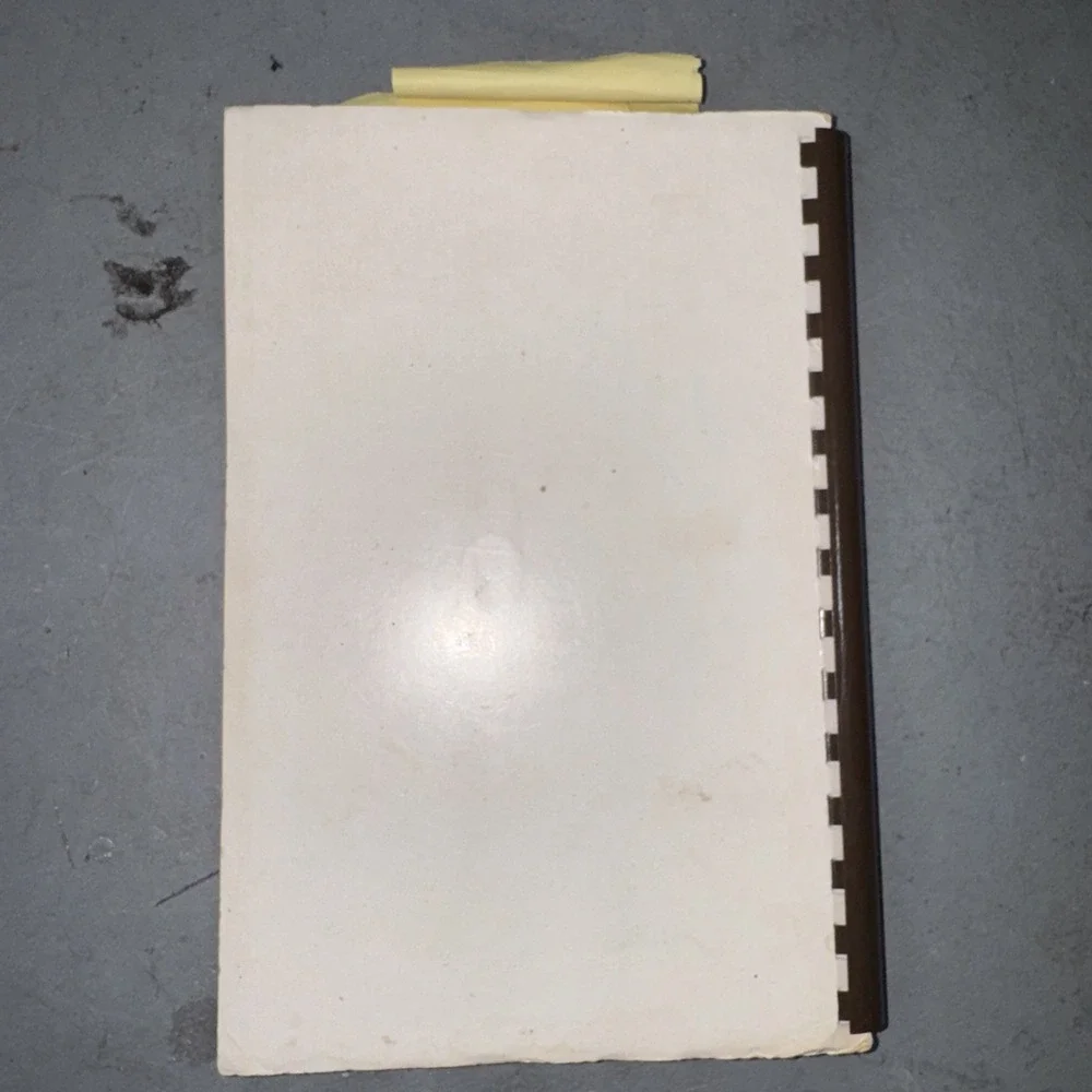 Vintage Wichita, Kansas Church Cookbook COVENANT PRESBYTERIAN Comb Walter's